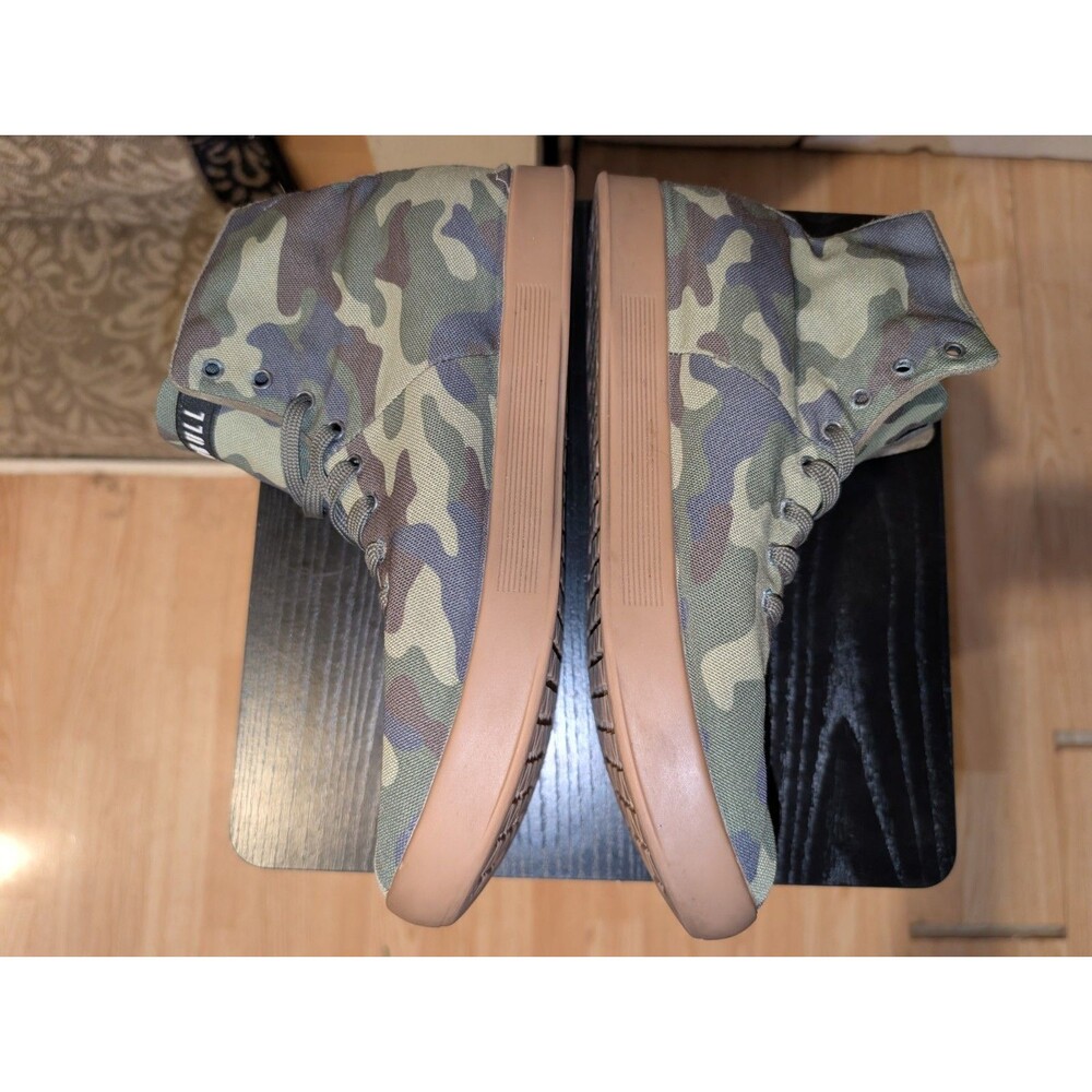 Nobull High Top Camo Mens Size 10 Trainers Sneakers Shoes Green - Picture 6 of 14